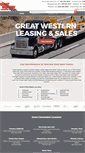 Mobile Screenshot of gwleasingtrailers.com